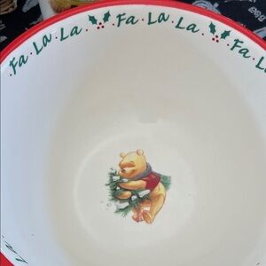 Disney Pooh's Winter Wonderland Bowl